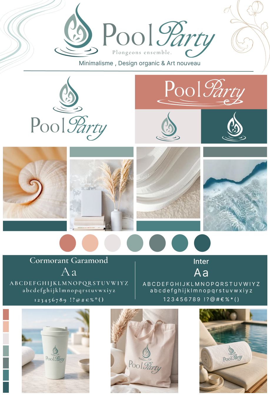 Charte graphique de Pool Party